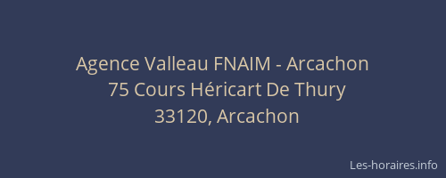 Agence Valleau FNAIM - Arcachon