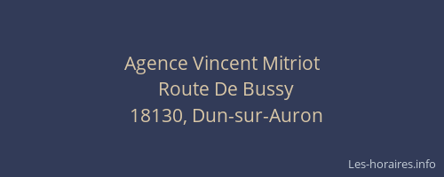 Agence Vincent Mitriot