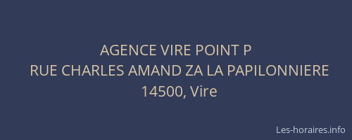 AGENCE VIRE POINT P