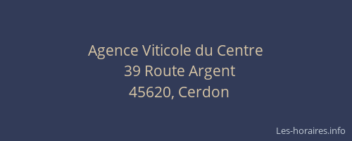 Agence Viticole du Centre