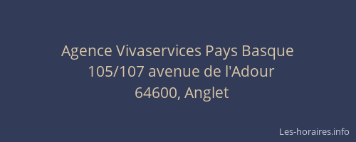 Agence Vivaservices Pays Basque