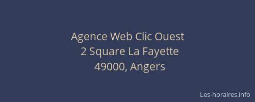 Agence Web Clic Ouest