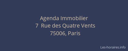 Agenda Immobilier
