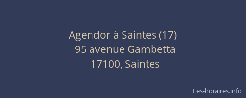 Agendor à Saintes (17)
