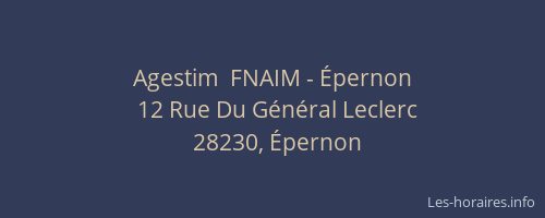 Agestim  FNAIM - &Eacute;pernon