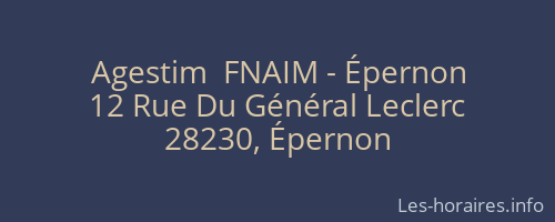 Agestim  FNAIM - Épernon