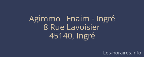 Agimmo   Fnaim - Ingré