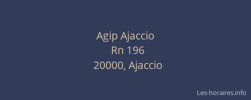 Agip Ajaccio