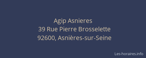 Agip Asnieres
