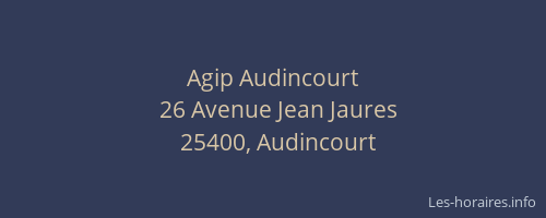 Agip Audincourt