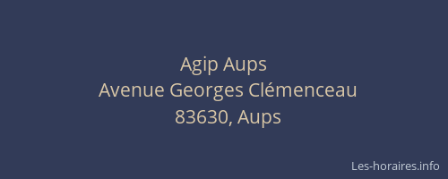 Agip Aups