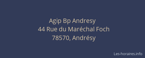 Agip Bp Andresy