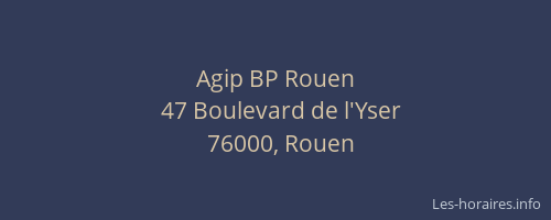 Agip BP Rouen