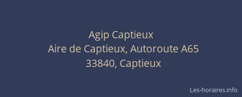 Agip Captieux