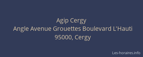 Agip Cergy