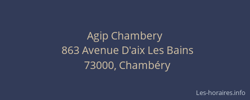 Agip Chambery