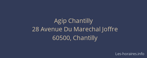 Agip Chantilly