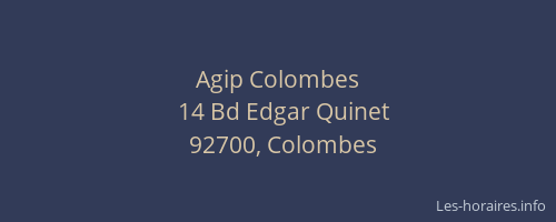 Agip Colombes