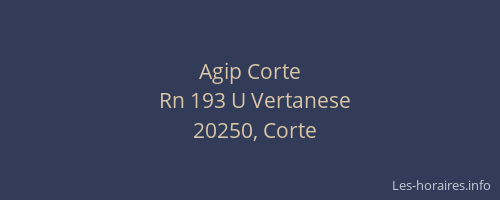 Agip Corte