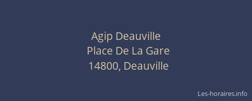 Agip Deauville