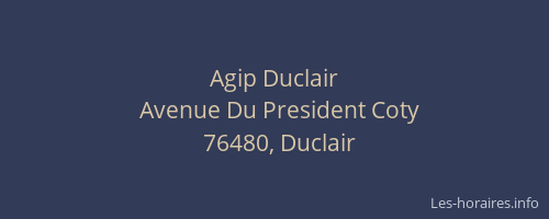 Agip Duclair