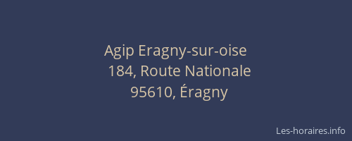 Agip Eragny-sur-oise