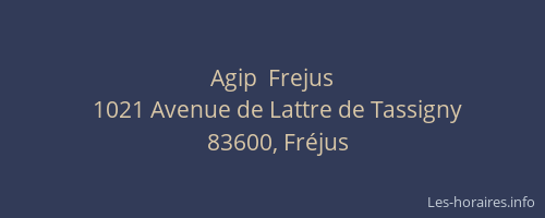 Agip  Frejus
