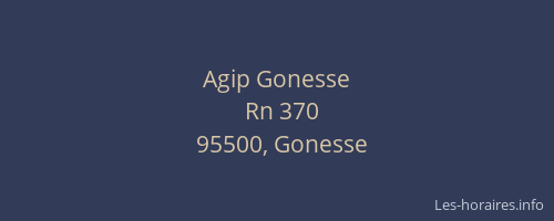 Agip Gonesse