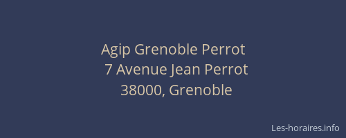 Agip Grenoble Perrot