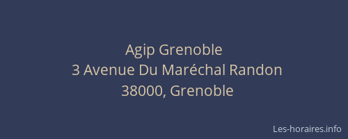 Agip Grenoble