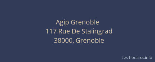 Agip Grenoble