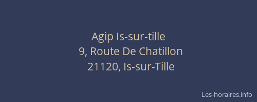 Agip Is-sur-tille
