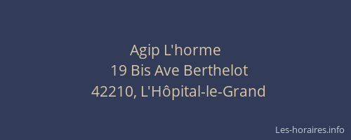 Agip L'horme