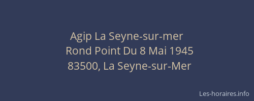 Agip La Seyne-sur-mer