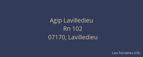 Agip Lavilledieu