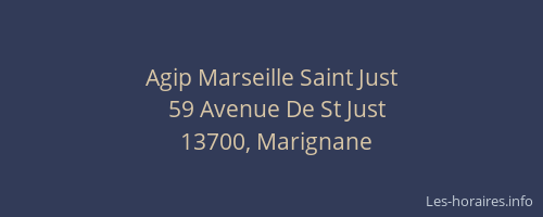 Agip Marseille Saint Just