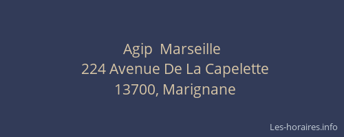 Agip  Marseille