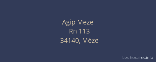Agip Meze