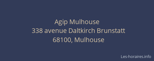 Agip Mulhouse