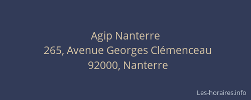 Agip Nanterre