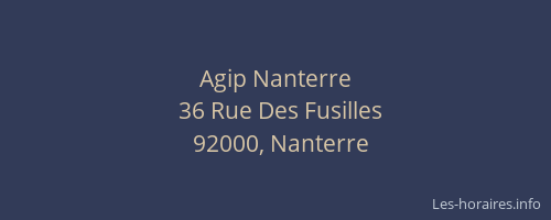 Agip Nanterre