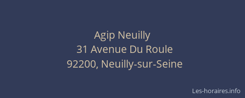 Agip Neuilly