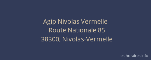 Agip Nivolas Vermelle