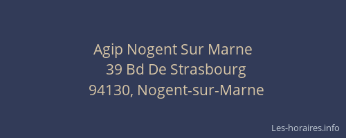 Agip Nogent Sur Marne