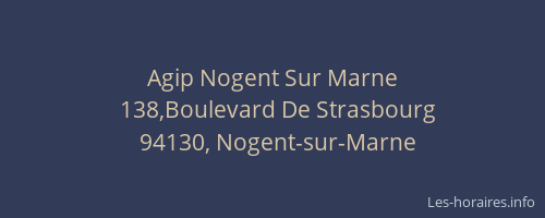 Agip Nogent Sur Marne