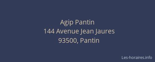 Agip Pantin