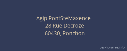 Agip PontSteMaxence