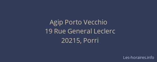Agip Porto Vecchio