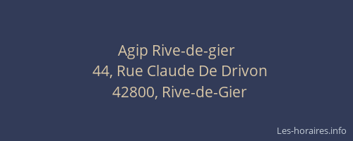 Agip Rive-de-gier
