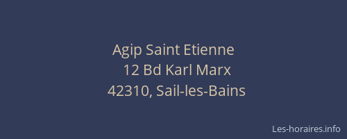 Agip Saint Etienne
